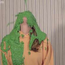 Anglefan: Ava gets the chunky ycdtotv slime, courtesy of Kelsey Rose!