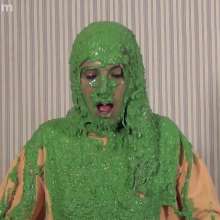 Anglefan: Ava gets the chunky ycdtotv slime, courtesy of Kelsey Rose!