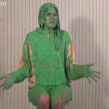 Anglefan: Ava gets the chunky ycdtotv slime, courtesy of Kelsey Rose!