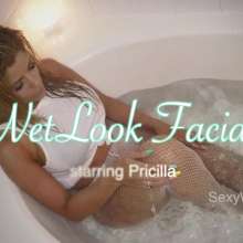 Alana SexyMessyBabes: WetLook Facial