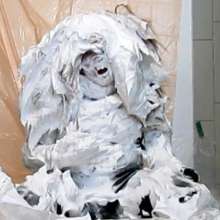messycharlotte: too much shaving cream