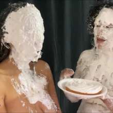 RevSlymsford: 3 Girl Messy Arse Worship Fun Pt 3