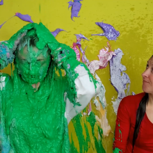 The Man and The Wife: Messy Hair Wipes