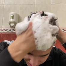 Wet Live Team: Asmr, Shampoo, Full Wetness from Danio in the Jacuzzi