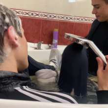 Wet Live Team: Danio and Ruslan Are Splashing in the Jacuzzi