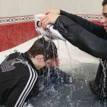Wet Live Team: Danio and Ruslan Are Splashing in the Jacuzzi