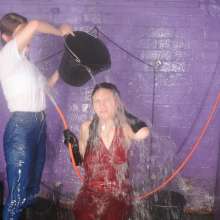 DungeonMasterOne: Dirty Jeans Wet Punishment with Honeysuckle and Lucia