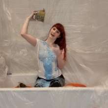 TheGungeZone: Eevee's Messy Gunge Bath