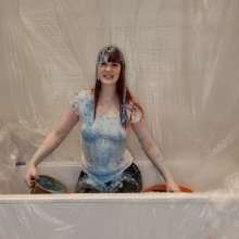 TheGungeZone: Eevee's Messy Gunge Bath