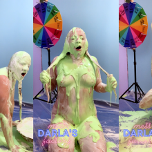 Darla DeVour: Face Planting in My Monster Green Slime Pie