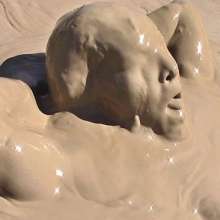 FOXY: Ayako in deep mud, extraordinary performance