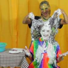 lovingmessy4you: Game Show with Slime and Whipped Cream and Weklook