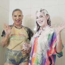 lovingmessy4you: Game Show with Slime and Whipped Cream and Weklook