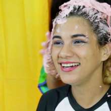 lovingmessy4you: Game Show with Slime and Whipped Cream and Weklook