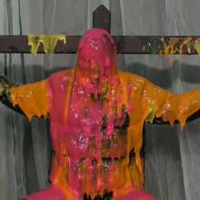 LiquidX: Jenni Moncler Jacket Cross Slime