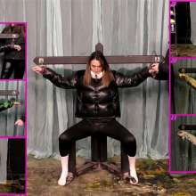 LiquidX: Jenni Moncler Jacket Cross Slime