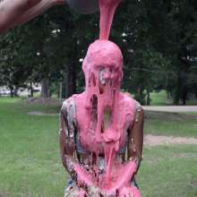 FunFilled Photography: Mallory's Pie and Slime Extravaganza in Jeans!
