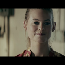 Gater: Adam Levine and Behati Prinsloo gunged in a music video