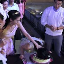 Gater: Two cake faceplants in a Thai TV series