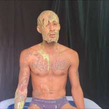 RevSlymsford: Rafa Slimed and Stripped To Briefs For Saying The 3 Words