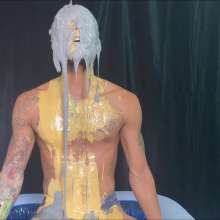 RevSlymsford: Rafa Slimed and Stripped To Briefs For Saying The 3 Words