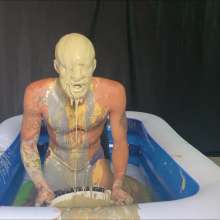 RevSlymsford: Rafa Slimed and Stripped To Briefs For Saying The 3 Words