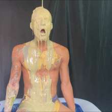 RevSlymsford: Rafa Slimed and Stripped To Briefs For Saying The 3 Words