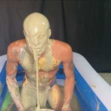 RevSlymsford: Rafa Slimed and Stripped To Briefs For Saying The 3 Words