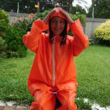 Thefetishgirl: Rain Wear and Slimy Slime