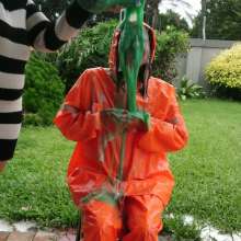Thefetishgirl: Rain Wear and Slimy Slime