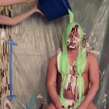 FunFilled Photography: Rebecca's Pie/slime Revenge on the Photographer!