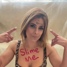 Slimed Models: Vivi's Body Writing Slime