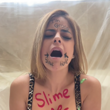 Slimed Models: Vivi's Body Writing Slime