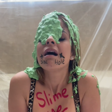 Slimed Models: Vivi's Body Writing Slime