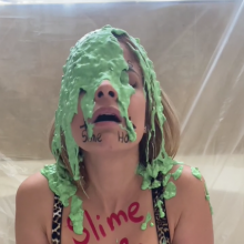 Slimed Models: Vivi's Body Writing Slime