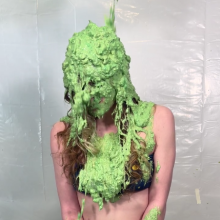 Slimed Models: New Super Cute Model Jennah Green Slimed