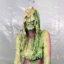 Slimed Models: New Super Cute Model Jennah Green Slimed