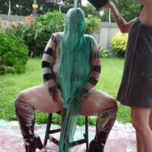 Darkabyss445: Slimed and Pied in My Sexy Winter Attire