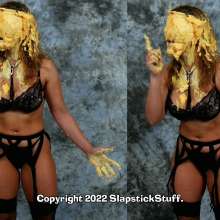 SlapstickStuff: Natalia/Vivi Has Her Party Ruined in Humiliating SlapstickStuff Fashion!