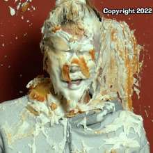 SlapstickStuff: Scarlet Takes 16 Pies, 3 Cakes and Slime... In A Hoodie?!