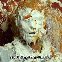 SlapstickStuff: Scarlet Takes 16 Pies, 3 Cakes and Slime... In A Hoodie?!