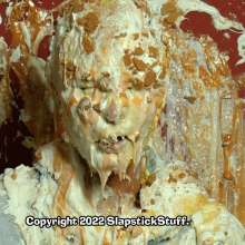 SlapstickStuff: Scarlet Takes 16 Pies, 3 Cakes and Slime... In A Hoodie?!