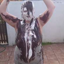 Darkabyss445: The Sweet Taste of Chocolate Sauce and Creampie
