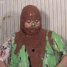Anglefan: BBW green slimed!