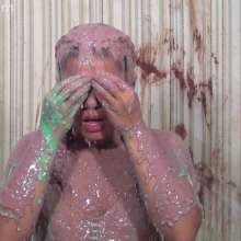 Anglefan: India gets slimed in pigtails!