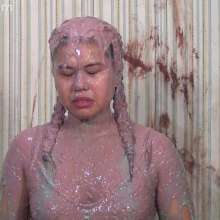 Anglefan: India gets slimed in pigtails!