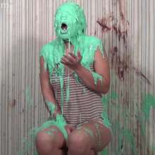 Anglefan: India gets slimed in pigtails!