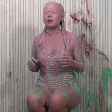 Anglefan: India gets slimed in pigtails!