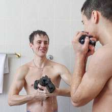 Wet Live Team: VIP Couple of Wet Guys in Jacuzzi, Shampoo and Hot Bodies