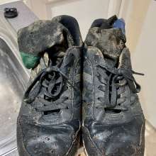 wetmart2240: Very Wet and Muddy Walk